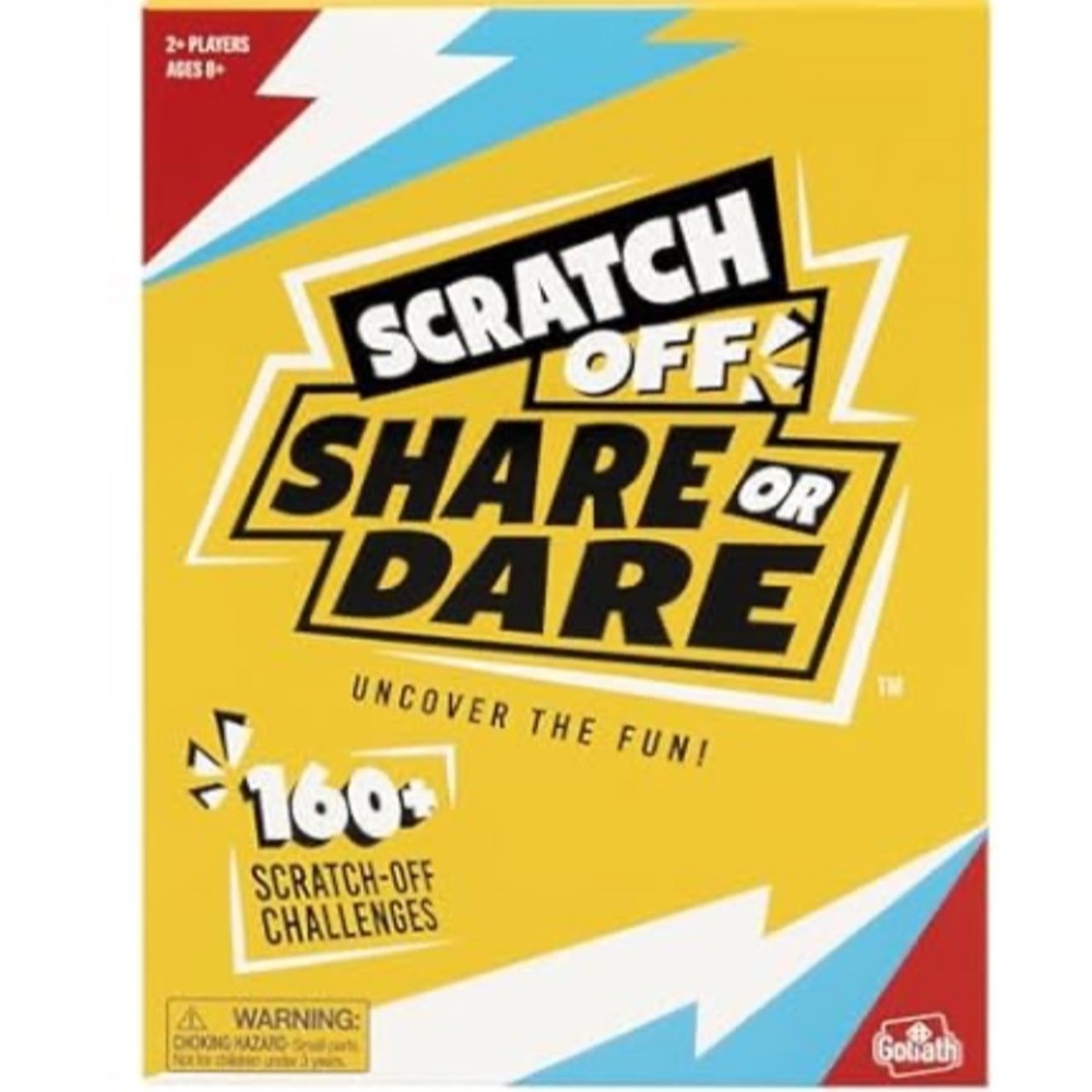 Goliath Scratch Off Share or Dare Game - NEW